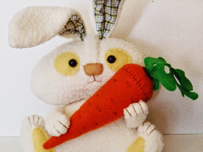 Кроль с морковью своими руками 