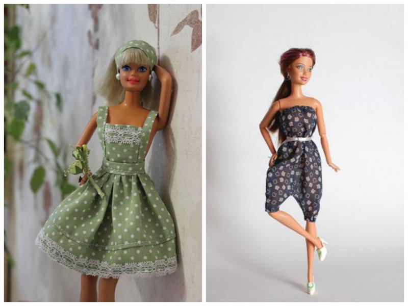 Как сшить одежду для куклы: для тех, кто не умеет строить выкройки | Журнал Ярмарки Мастеров