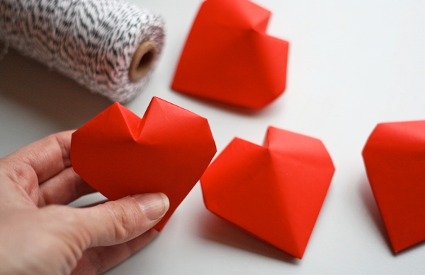 модульное оригами красивая, шикарная шкатулка сердце (сердечко, casket heart) мастер класс