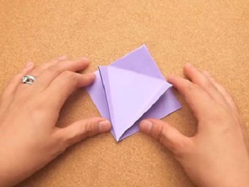 Пятый этап оригами