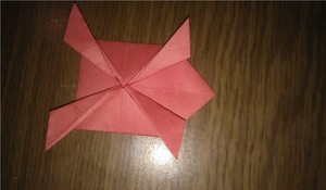 Схема оригами лягушка