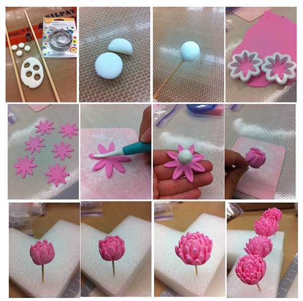 Как сделать цветы из полимерной глины - пошаговый мастер-класс для начинающих с фото примерами