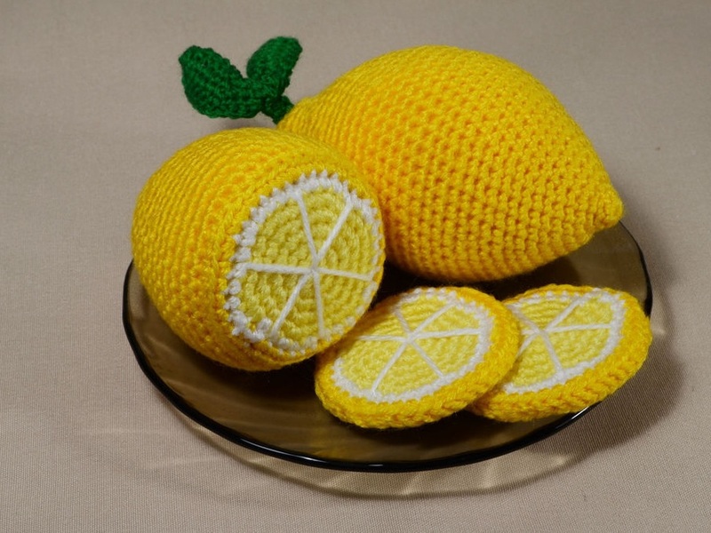 Лимон крючком