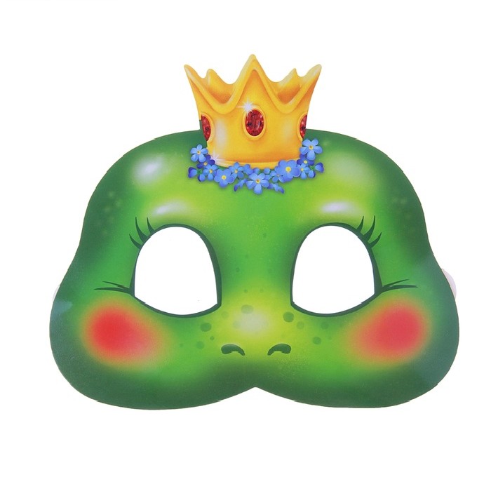 Как сделать маску Царевны Лягушки?