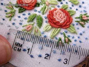 Как сделать вышивку рококо на вязанных вещах