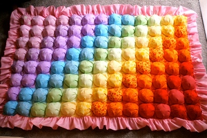 Способы пошива одеяла бонбон 