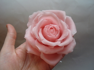 Веточка розы из полимерной глины. Мастер-класс