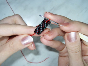 Процесс плетения