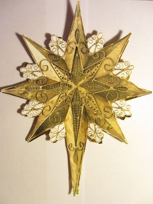 Рождественская звезда своими руками: из бумаги, фетра, шаблоны