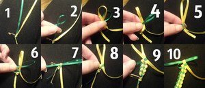 Плетение фенечек из ленточек: учимся делать красивые браслетики